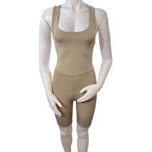 Heros Active THE SHORT UNITARD Beige Size XS